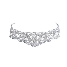 Fashion Baroque shiny zircon crown hair accessories bridal wedding exquisite accessories Grand crown headdress elegant