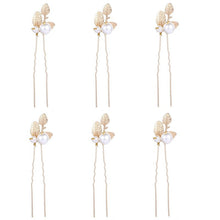 Baroque Golden Leaf Bridal Jewelry Set