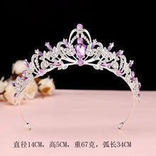 Bridal Crown, Necklace & Hair Accessories Set