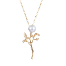Baroque Golden Leaf Bridal Jewelry Set