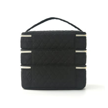 Feihong Cross-Border Three-Layer Cosmetic Bag Large Capacity High-Value Portable Toiletry Bag Portable Travel Makeup Storage Bag