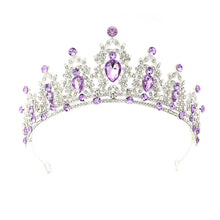 Bridal Crown, Necklace & Hair Accessories Set