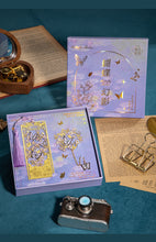Flower and Butterfly Dream Bookmark Gift Box Creative Cultural and Creative Holiday Gifts Souvenirs High-End Metal Tassel Bookmark Gift Box