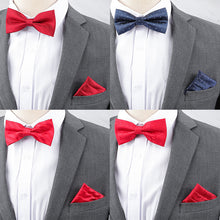 Men's Business Banquet Multicolor Pocket Towel Set Wedding Wedding Bow Best Man Groom Men's Dress Accessories