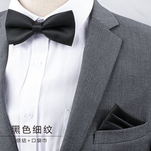 Men's Business Banquet Multicolor Pocket Towel Set Wedding Wedding Bow Best Man Groom Men's Dress Accessories