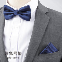 Men's Business Banquet Multicolor Pocket Towel Set Wedding Wedding Bow Best Man Groom Men's Dress Accessories