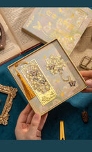 Flower and Butterfly Dream Bookmark Gift Box Creative Cultural and Creative Holiday Gifts Souvenirs High-End Metal Tassel Bookmark Gift Box