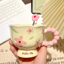 High-value birthday gifts for girls, butterfly ceramic cups, gift boxes