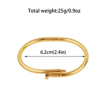 18K Gold-Plated Stainless Steel Bracelet