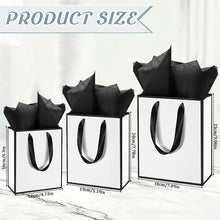 5/10 gift bags with handles, gold foil welcome gift bags, birthday, Christmas, wedding baby and bridesmaid gift bags