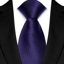Luxury Mens Necktie Purple Color Stripes, Floral and Plaid Designs