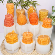3D Bee Honeycomb Candle Silicone Mold DIY Honeycomb
