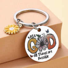 Christian Keychain Gifts for Women Men Inspirational Faith Based Gifts Personalized Religious Baptism Gifts
