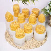3D Bee Honeycomb Candle Silicone Mold DIY Honeycomb
