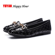 Women Flats Office Ladies Shoes Black Pink YX534