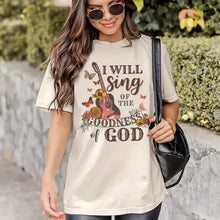 Guitar Gospel Music T-Shirts Women Vintage Boho Print Shirt Bible Verse God Worship Tshirt Religious Faith Tee Christian Apparel