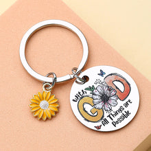 Christian Keychain Gifts for Women Men Inspirational Faith Based Gifts Personalized Religious Baptism Gifts