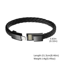 Vnox Charging Bracelets Bangles For Men