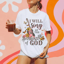Guitar Gospel Music T-Shirts Women Vintage Boho Print Shirt Bible Verse God Worship Tshirt Religious Faith Tee Christian Apparel