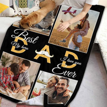 Customized blankets for dad personalized dad photos for dad and husband Father's Day gifts