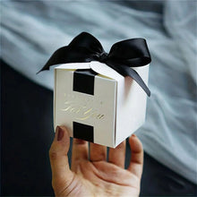 Wedding Favors Gift Box With Ribbon,Candy Chocolate Gift Boxes Souvenirs packing For Baby Shower Birthday Event Party Supplies