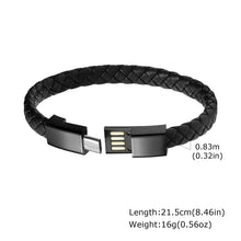 Vnox Charging Bracelets Bangles For Men