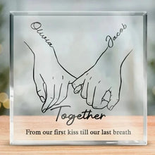 10x10cm Free Personalized Photo Acrylic Block Customize Gifts for Friends, Parent, Retirement Graduation Desktop Ornaments