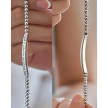 Religious Gifts God is in my heart and will never fall down Bible verse bracelet, best gift