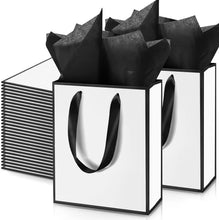 5/10 gift bags with handles, gold foil welcome gift bags, birthday, Christmas, wedding baby and bridesmaid gift bags