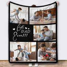 Customized blankets for dad personalized dad photos for dad and husband Father's Day gifts