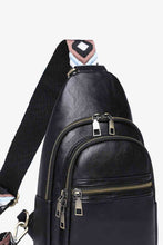 Try this: "Adored PU Leather Sling Bag: Your Time Essential"