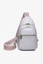 Try this: "Adored PU Leather Sling Bag: Your Time Essential"