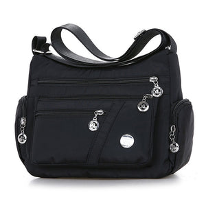 Waterproof Nylon Oxford Crossbody Bag