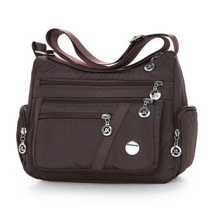 Waterproof Nylon Oxford Crossbody Bag