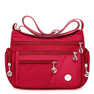 Waterproof Nylon Oxford Crossbody Bag