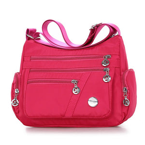 Waterproof Nylon Oxford Crossbody Bag