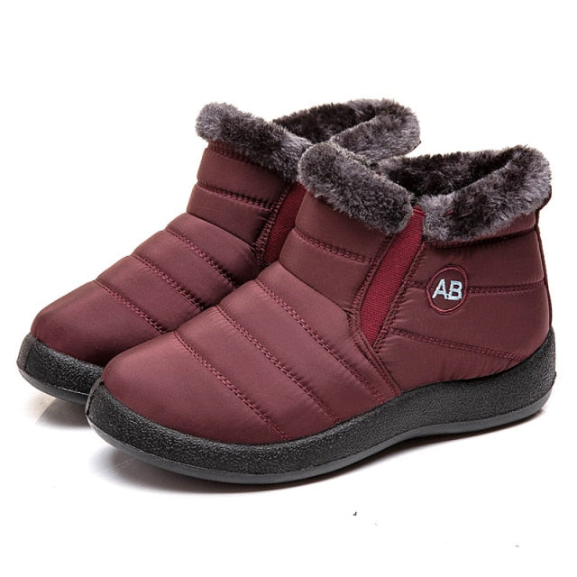 Women Fashion Waterproof Snow Boots