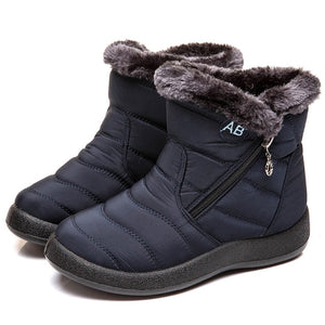 Women Fashion Waterproof Snow Boots