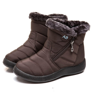 Women Fashion Waterproof Snow Boots