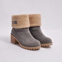 Women Fur Warm Snow Boots