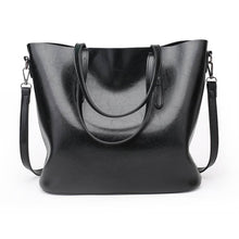 Vogue Star Women Large Capacity Oil Wax Leather Shoulder Bag